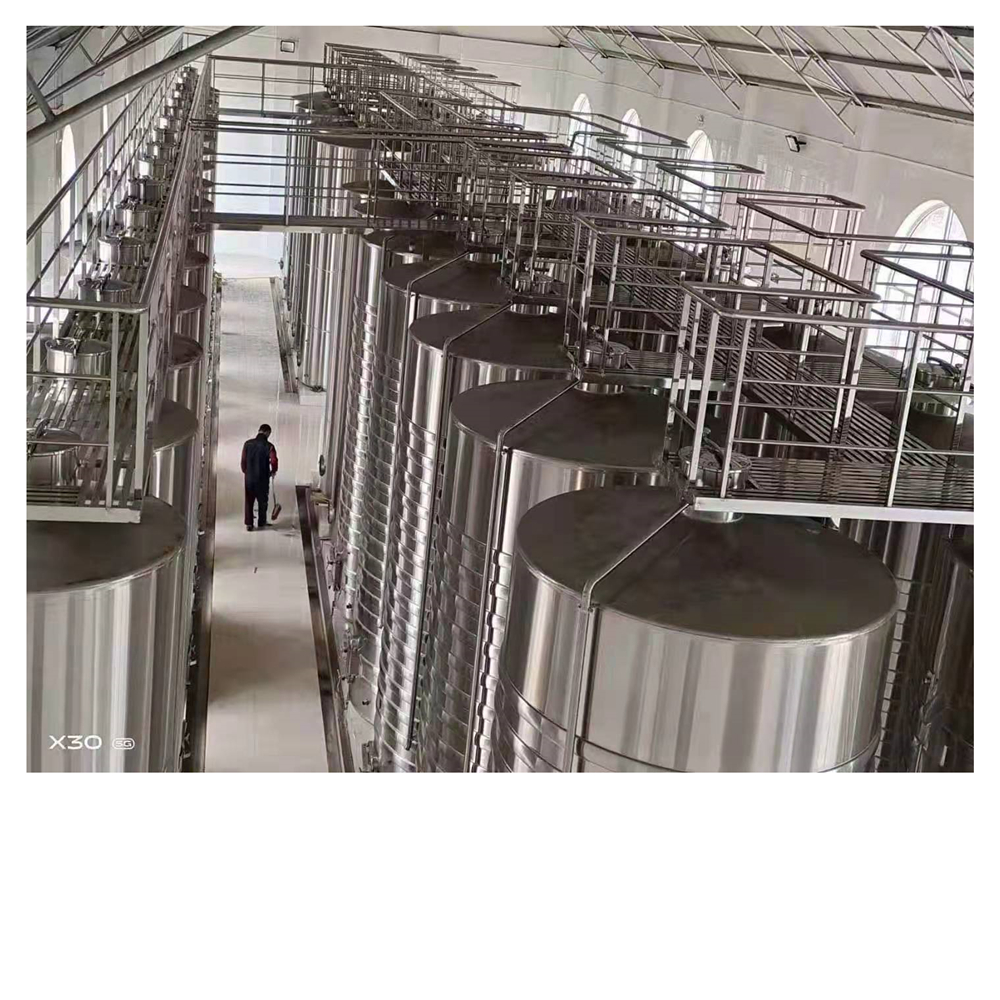 Edelstahl-Fermentierungsausrüstung Weinlagertank mit variablem Volumen
