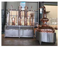 2000l Kupferalkoholbrennerie Rum Destillation Ausrüstung
