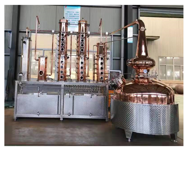 Kupfer-Whisky-Rum-Gin-Wodka-Destillerie-Ausrüstung zu verkaufen